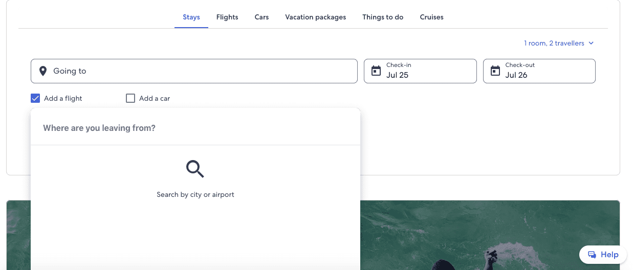 add flight expedia
