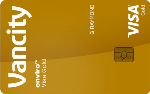 Best Vancity Visa credit card for no or low income