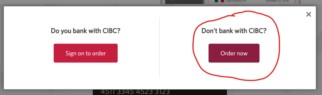 How to get the CIBC AC Conversion Visa Prepaid Card